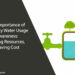 Property Water Usage Awareness