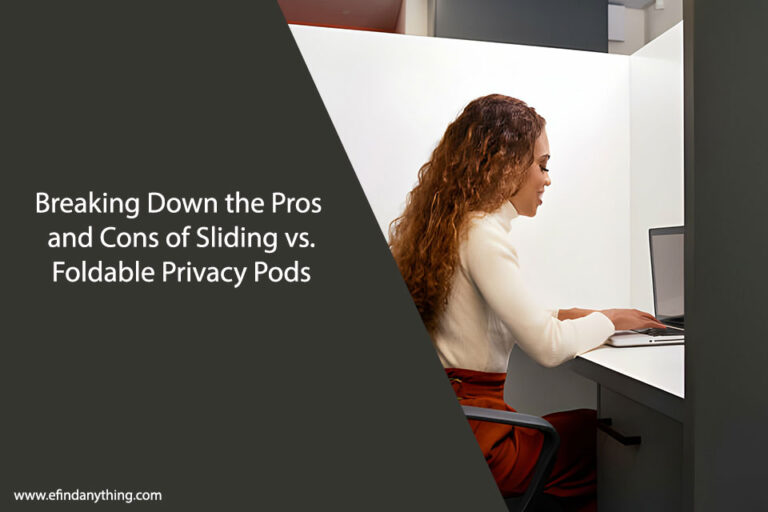 Sliding vs. Foldable Privacy Pods