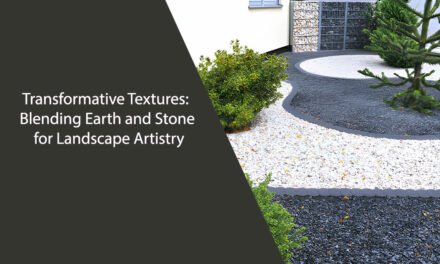 Transformative Textures: Blending Earth and Stone for Landscape Artistry