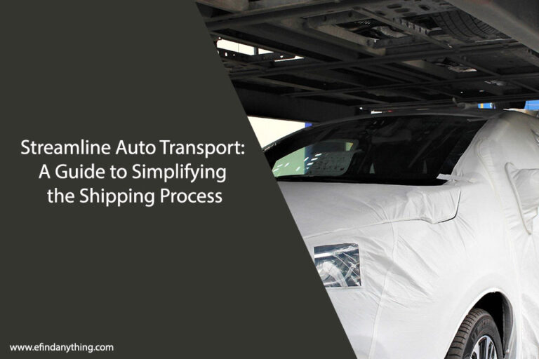Streamline Auto Transport