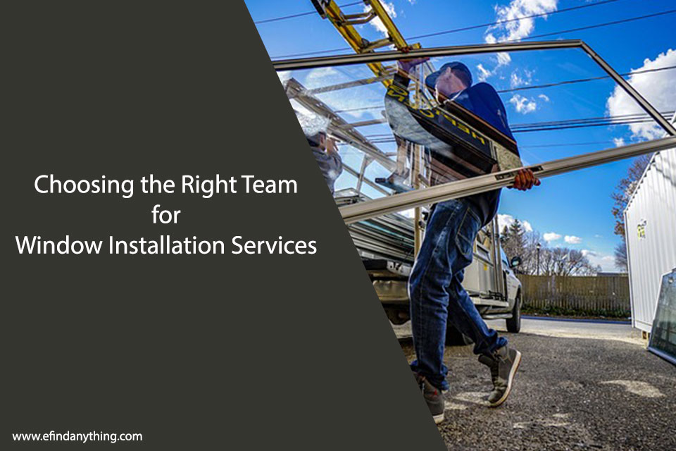 Window Installation Services
