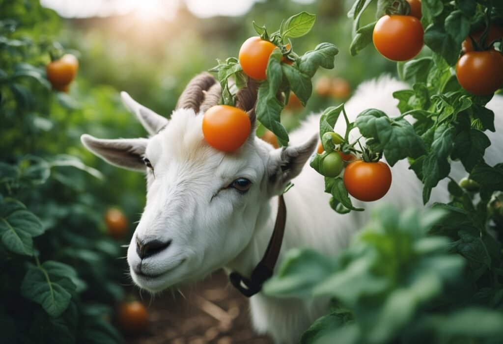 Can Goats Eat Tomatoes