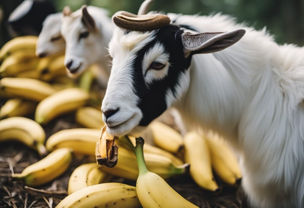 Can Goats Eat Bananas