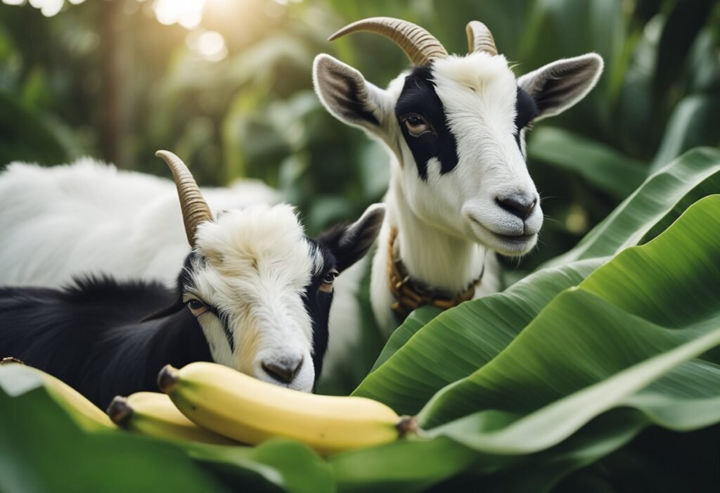 Can Goats Eat Bananas