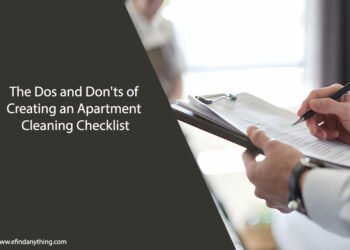 Apartment Cleaning Checklist