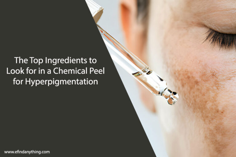 Chemical Peel for Hyperpigmentation