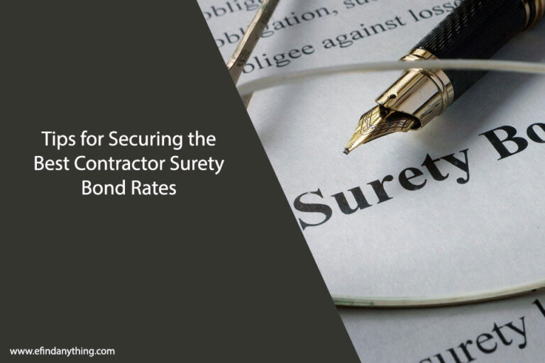 Contractor Surety Bond