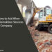 Demolition Services Company