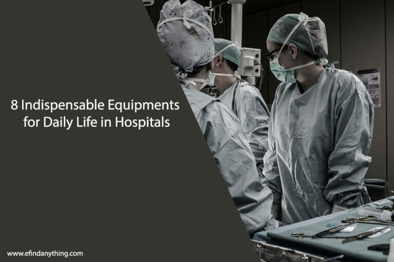 Equipments for Daily Life in Hospitals