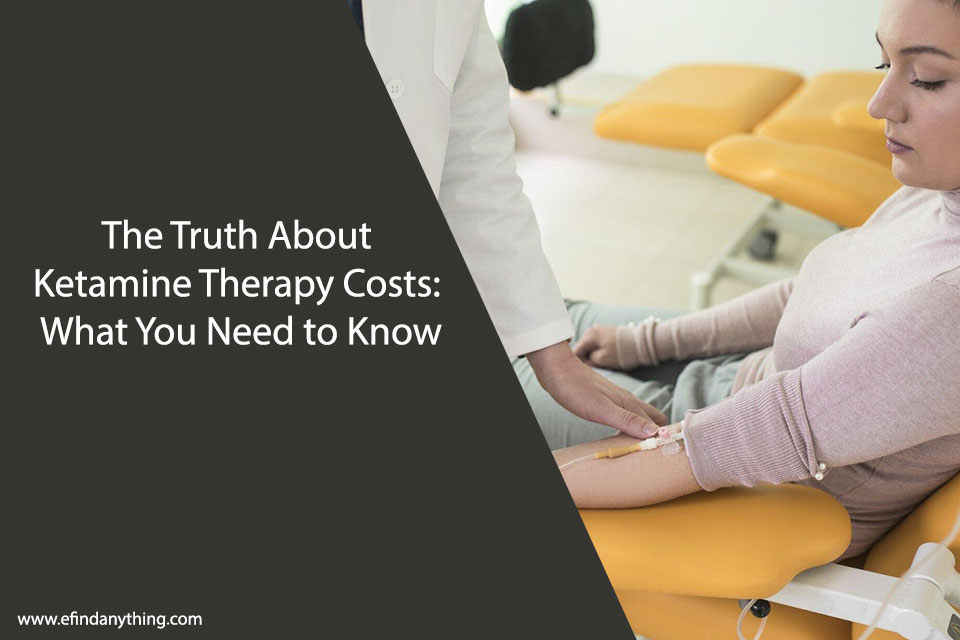 Ketamine Therapy Costs