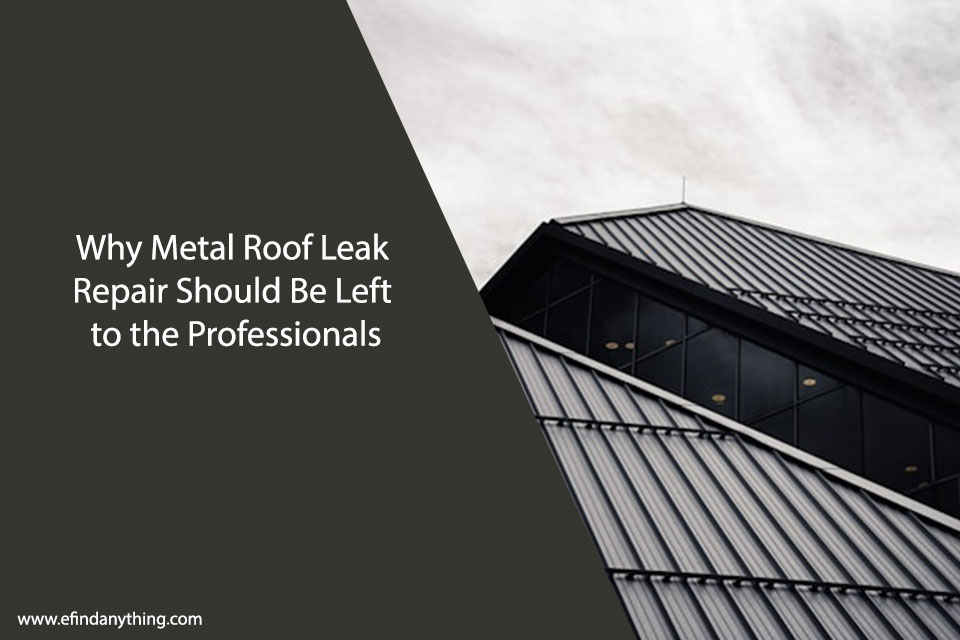 Metal Roof Leak Repair
