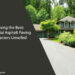 Residential Asphalt Paving Contractors