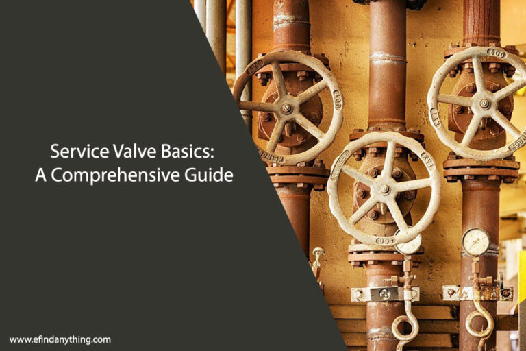 Service Valve Basics