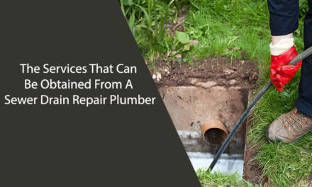 The Services That Can Be Obtained From A Sewer Drain Repair Plumber