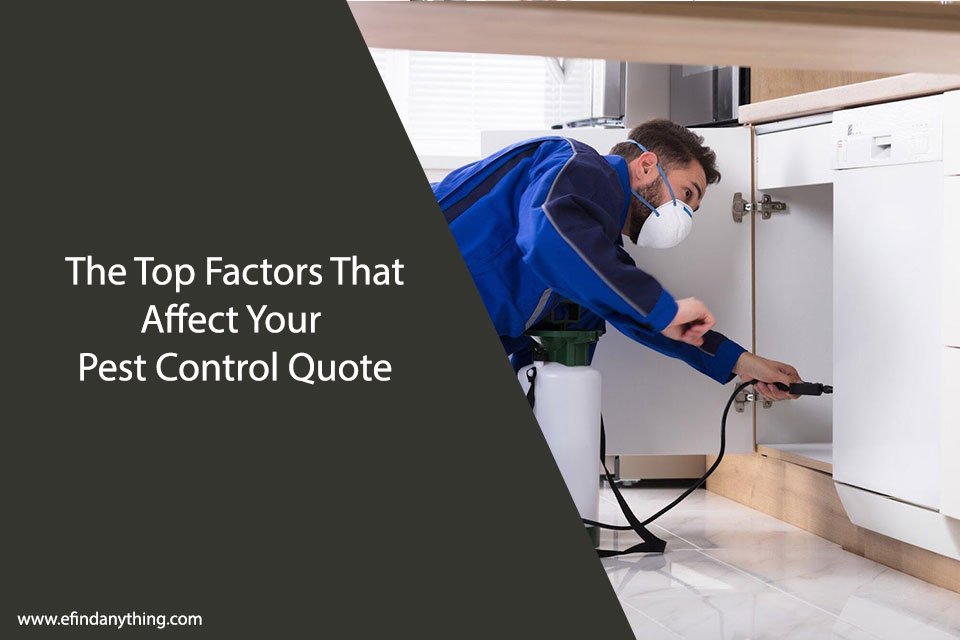 The Top Factors That Affect Your Pest Control Quote