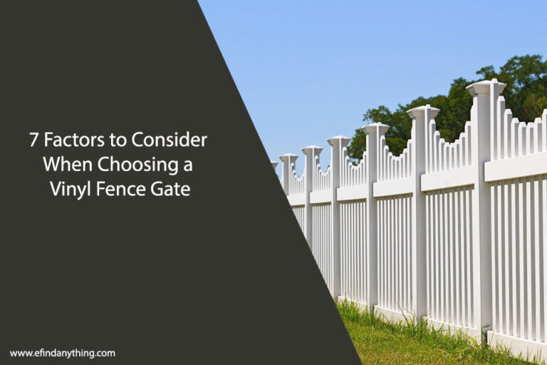 Vinyl Fence Gate