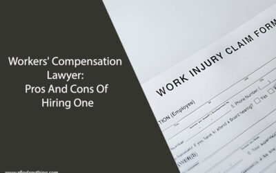 Workers’ Compensation Lawyer: Pros And Cons Of Hiring One