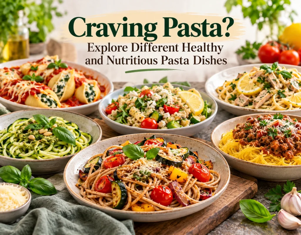 Healthy and nutritious pasta dishes for satisfying pasta cravings