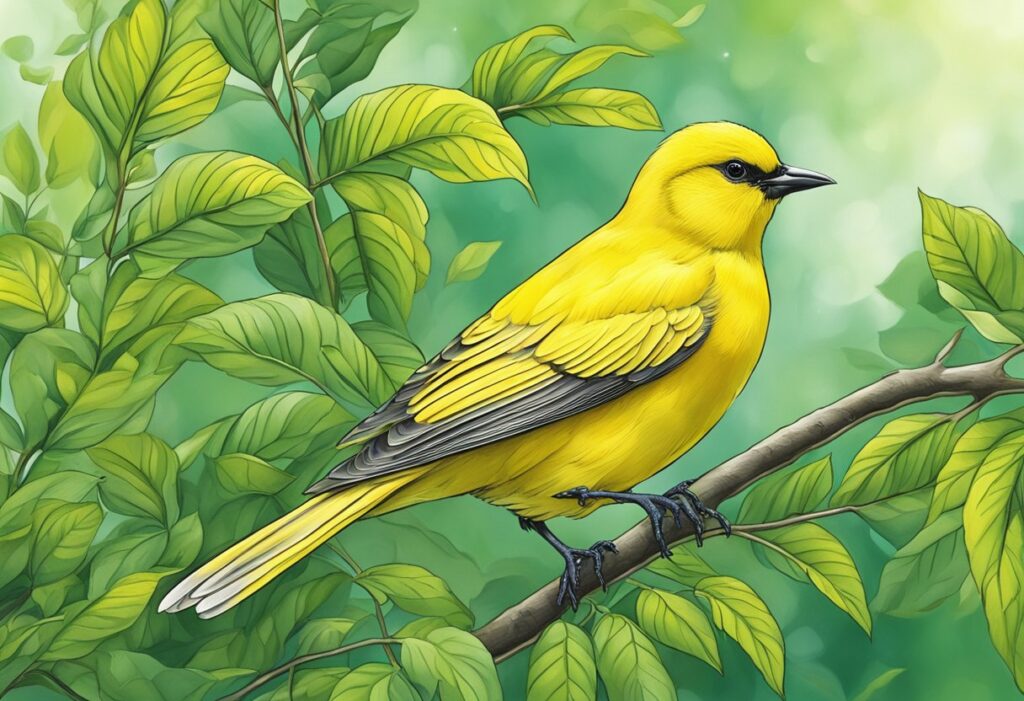 Biblical Meaning of Yellow Bird