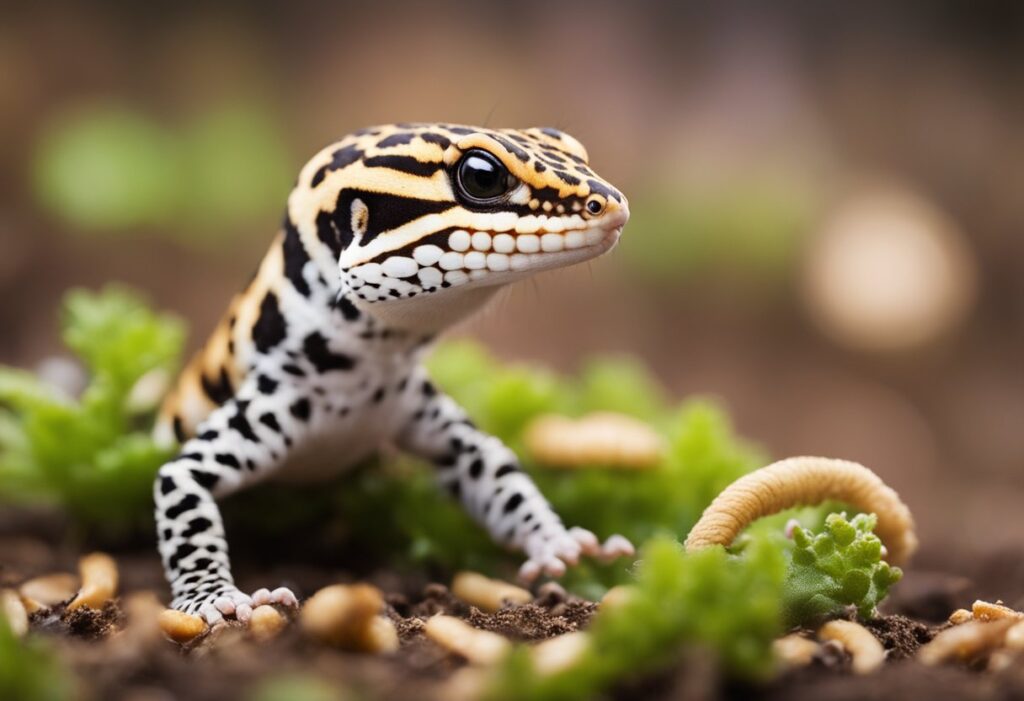 Can Leopard Geckos Eat Giant Mealworms