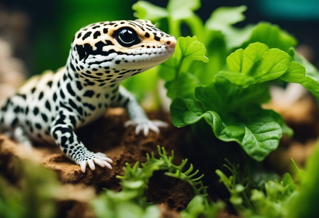 Can Leopard Geckos Eat Greens