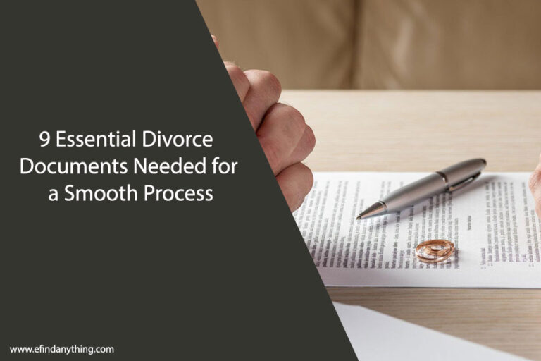 Divorce Documents