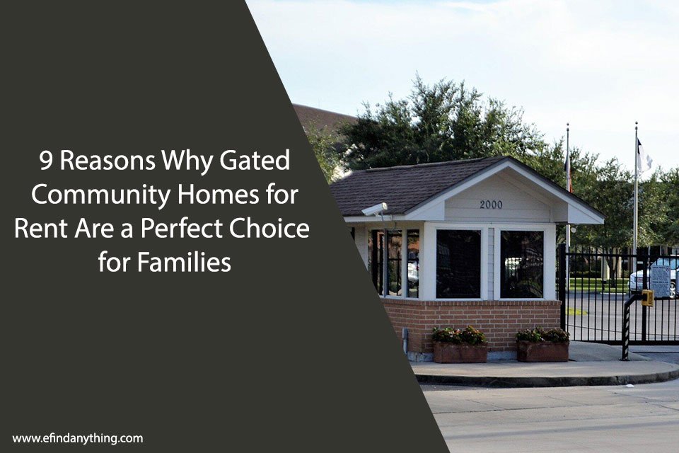 Gated Community Homes for Rent
