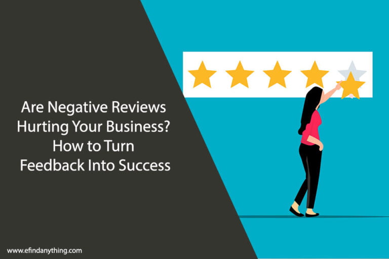 Negative feedback Into Success