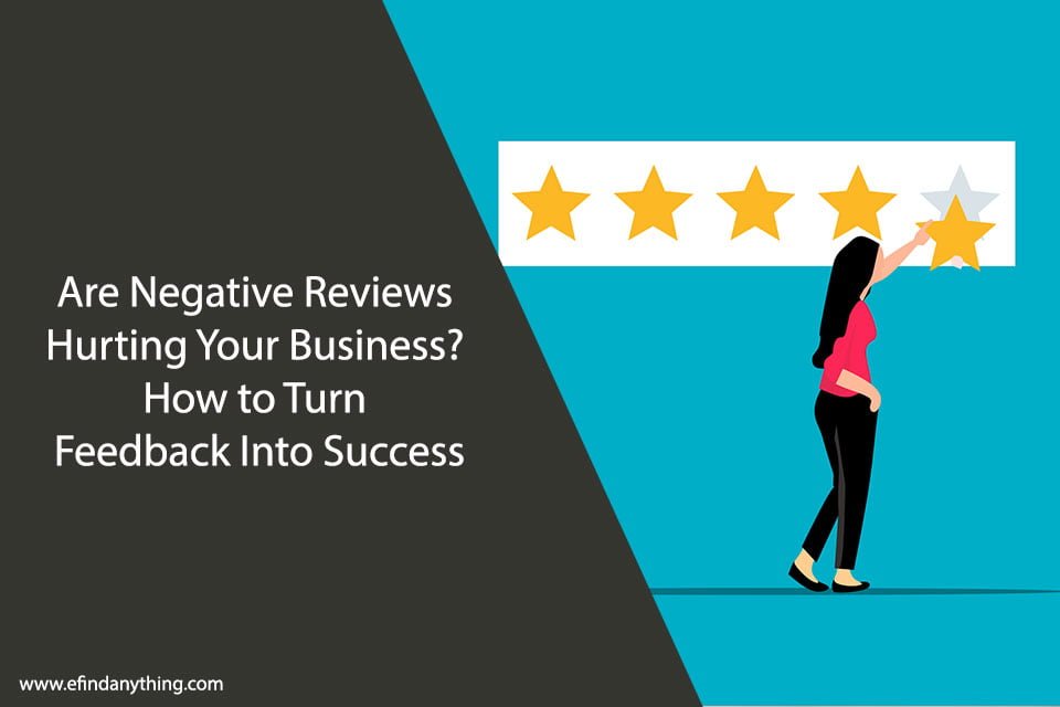 Negative feedback Into Success