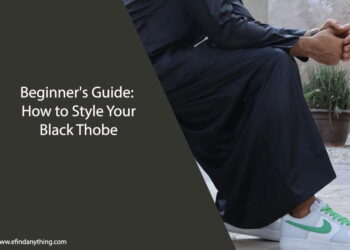 Beginner's Guide: How to Style Your Black Thobe