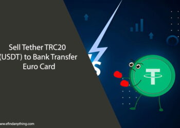 Sell Tether TRC20 (USDT) to Bank Transfer Euro Card