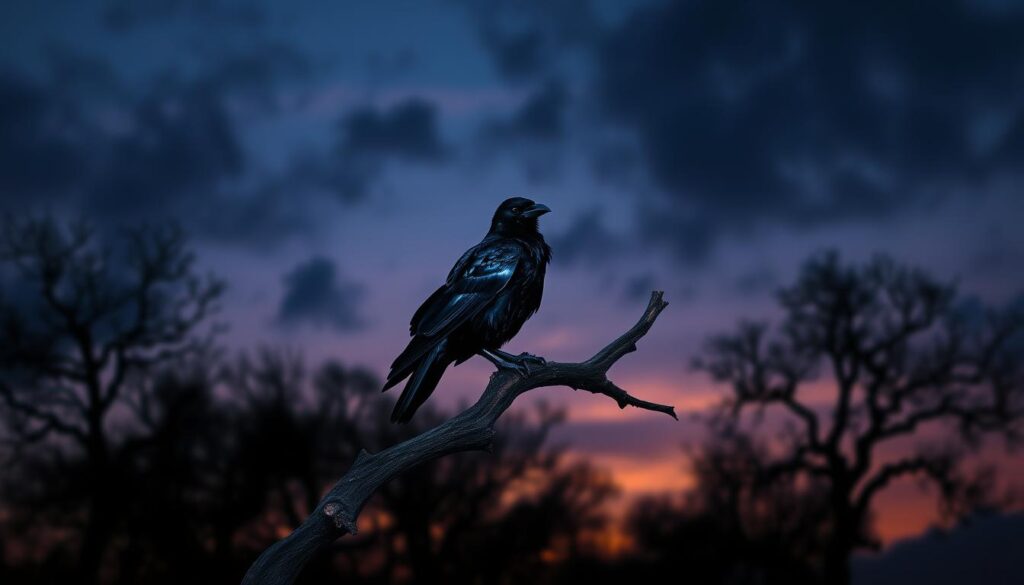 Single Black Crow Meaning