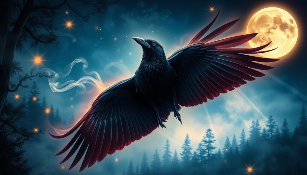 Single Black Crow Meaning