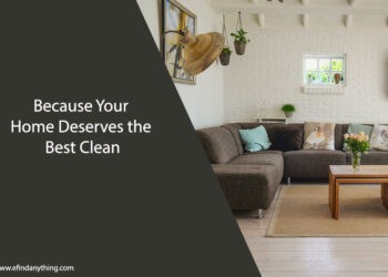 Because Your Home Deserves the Best Clean