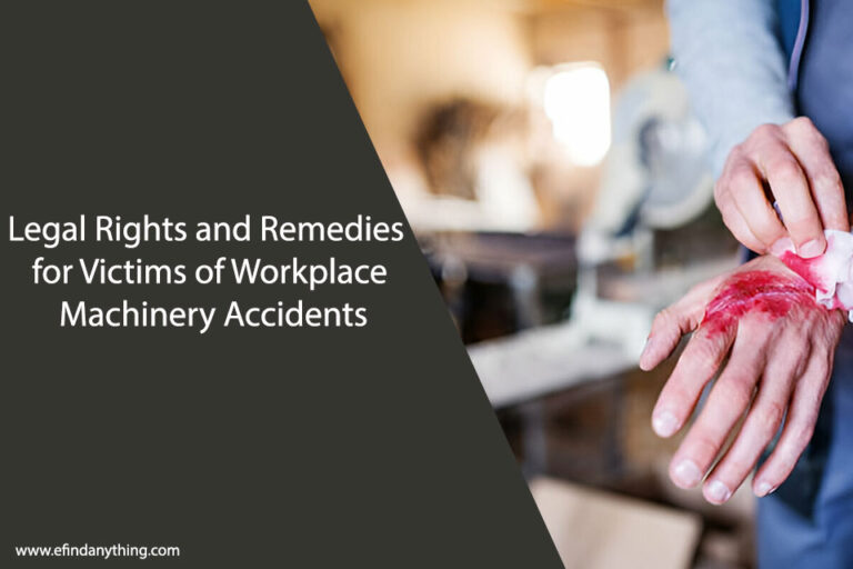 Workplace Machinery Accidents