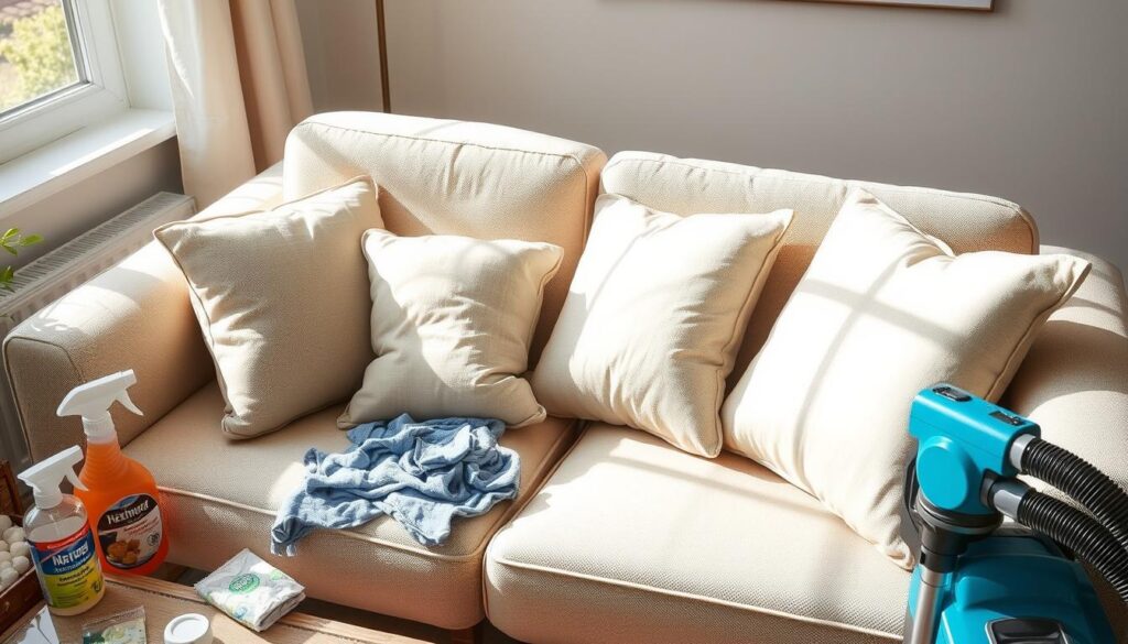 How To Clean A Nugget Couch