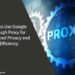 Google Through Proxy