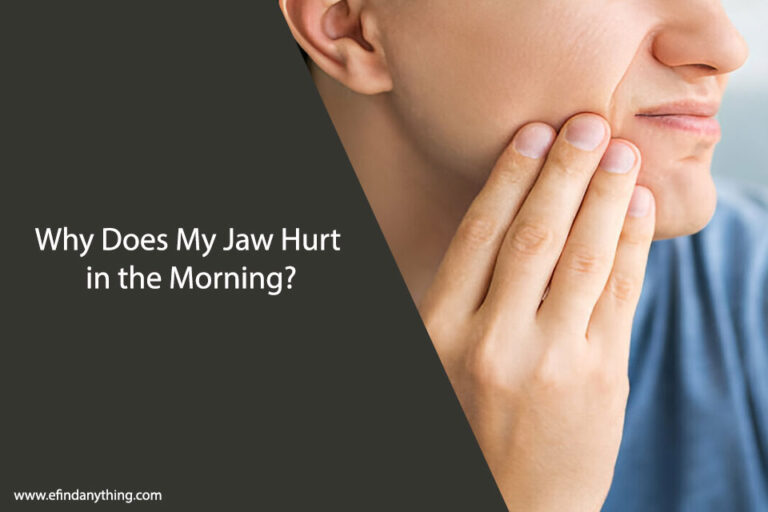 Why Does My Jaw Hurt in the Morning