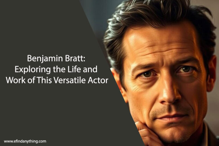 Benjamin Bratt