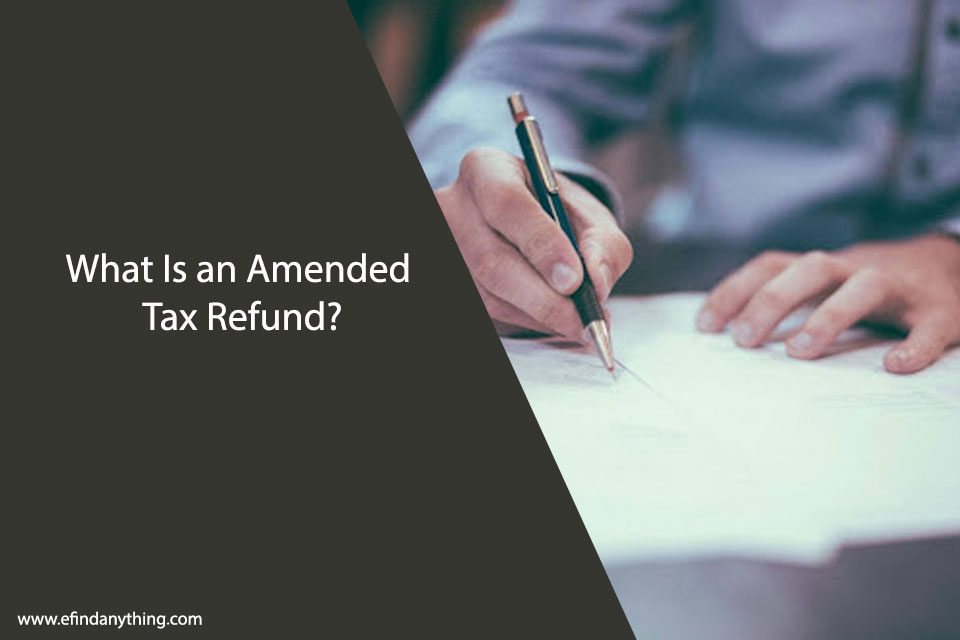 Amended Tax Refund