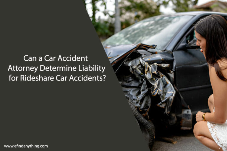 Can a Car Accident Attorney Determine Liability for Rideshare Car Accidents