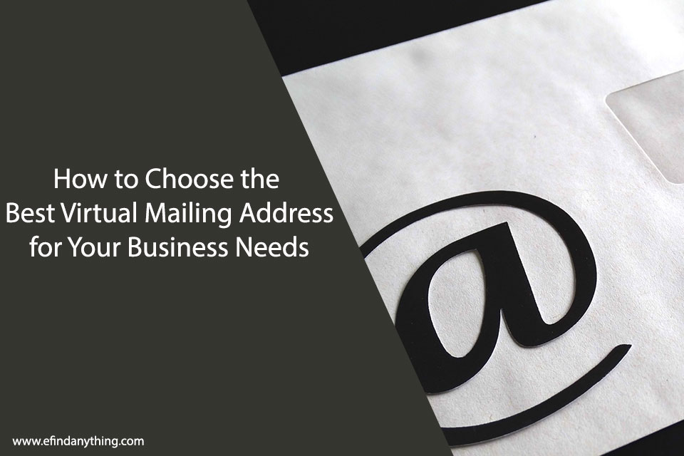Virtual Mailing Address