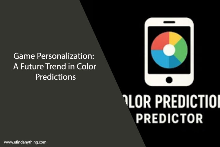 Game Personalization: A Future Trend in Color Predictions