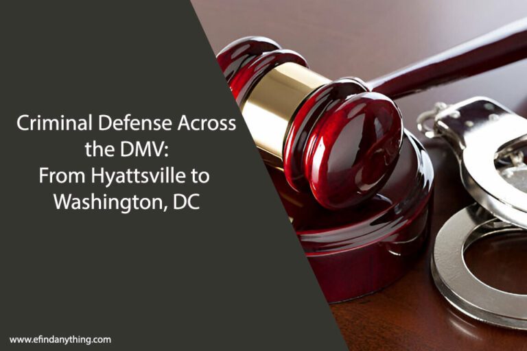 Criminal Defense Across the DMV