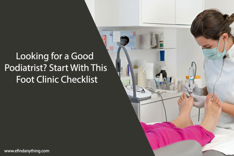 Foot Clinic Checklist