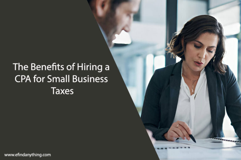 Hiring a CPA for Small Business Taxes