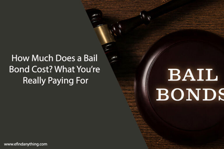 How Much Does a Bail Bond Cost