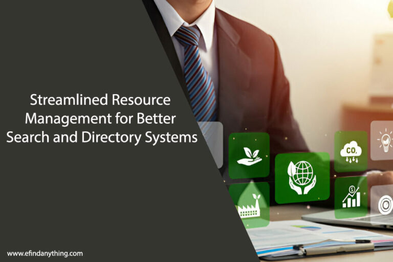 Streamlined Resource Management for Better Search and Directory Systems