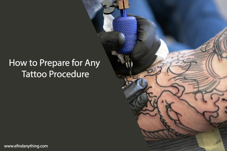 How to Prepare for Any Tattoo Procedure
