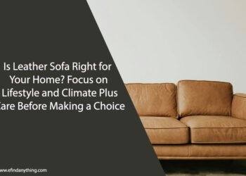 Is Leather Sofa Right for Your Home